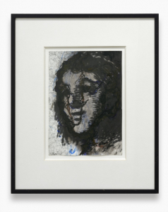 Arnulf Rainer, Gesichter mit Goya No. 73, 1983