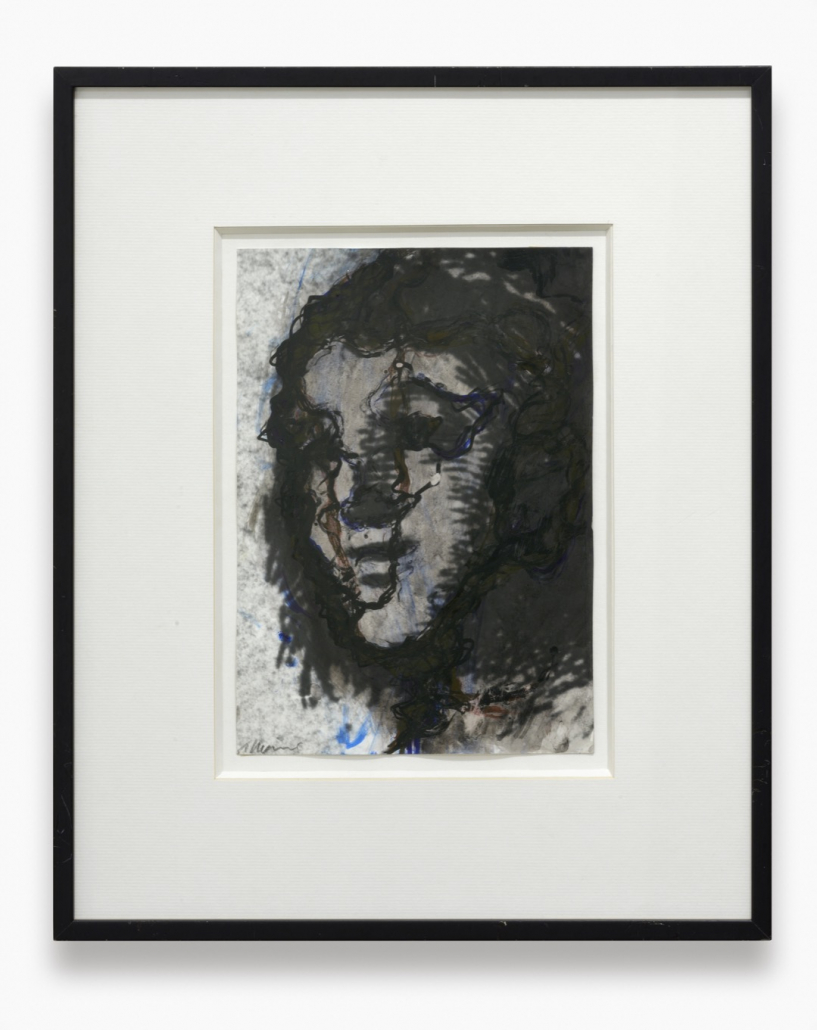 Arnulf Rainer, Gesichter mit Goya No. 73, 1983